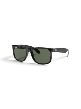 Ray-Ban RB4165 Justin Classic Polarized Sunglasses Black Green G-15 54mm